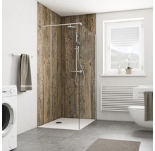 Duschrückwand BREUER Dekor Altholz Nordsee 150 x 255 cm