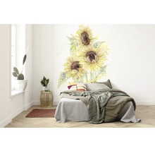 Papier peint panoramique intissé X4-1008 Girasol 4 pces 200 x 250 cm