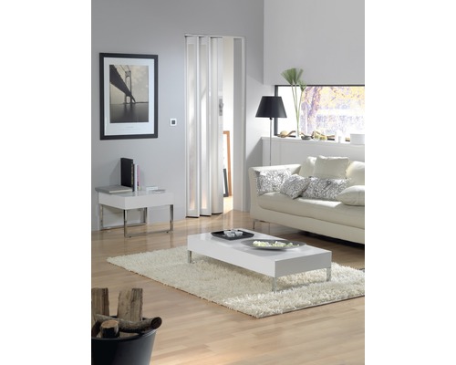 Porte pliante uni blanc 81 x 205 cm - HORNBACH Luxembourg