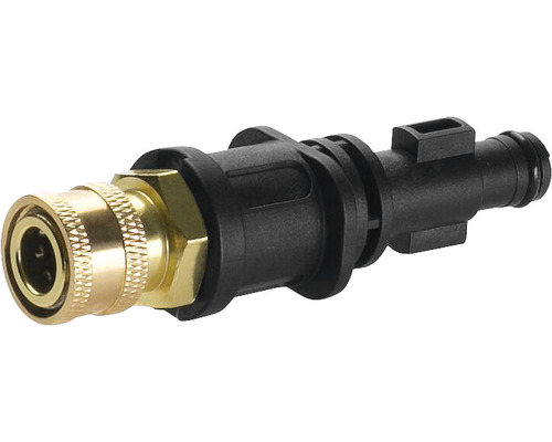 Schnellkupplung aus Metall und Kunststoff für Hochdruckreiniger