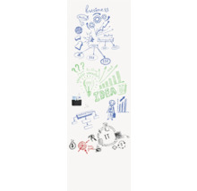 Illustration mit Geschäftskonzepten und Diagrammen