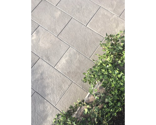 Dalle de terrasse en béton Bellastone Cascara avec chanfrein 60 x 40 x 4,5 cm