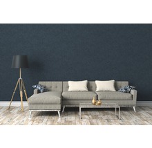 Vliestapete 37656-2 History of Art Uni blau