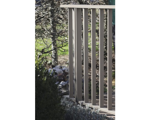 Vue détaillée d''une clôture métallique dans un jardin