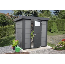Gartenhaus Classico 2121 inkl. Regenrinne 228 x 228 cm lichtgrau