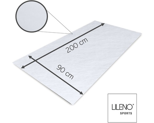 Tapis de sport Lileno, 200 x 90 cm