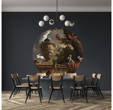 Papier peint panoramique intissé HRBC100047 D'Hondecoeter La Ménagerie Ø 142,5 cm