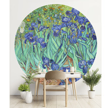 Papier peint panoramique intissé HRBC100051 Van Gogh Iris Ø 142,5 cm