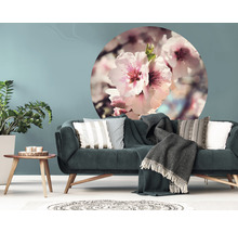 Papier peint panoramique intissé HRBC100063 Fleurs Ø 142,5 cm