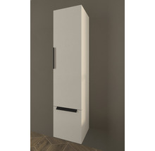 Armoire haute Urban brossé blanc 35 cm x 150 cm
