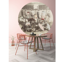 Papier peint panoramique intissé HRBC200074 Japon lampions Ø 190 cm