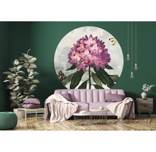 Papier peint panoramique intissé HRBC200037 Thornton Rhododendron Ø 190 cm