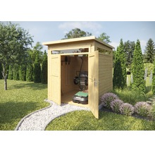 Gartenhaus weka 265 Gr. 2 inkl. Fußboden 219 x 250 cm natur