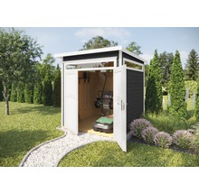 Gartenhaus weka 265 Gr. 2 inkl. Fußboden 219 x 250 cm anthrazit