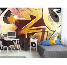 Fototapete Vlies HRBP100089 Graffiti 7-tlg. 340 x 254 cm