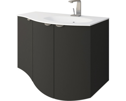 Meuble sous-lavabo avec lavabo et robinet