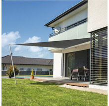 Voile d'ombrage Cannes triangulaire 4m anthracite