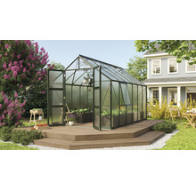 Serre Vitavia Olymp 9900 panneaux alvéolés 4 mm 257 x 386 cm émeraude