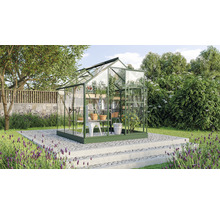 Gewächshaus Vitavia Triton 3800 Einscheibensicherheitsglas 3 mm 198 x 193 cm smaragd