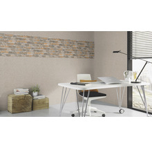 Papier peint intissé 429251 Factory IV uni taupe