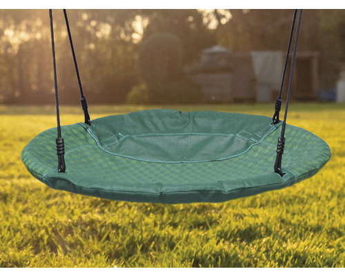 Runde Schaukel mit Seilaufhängung für den Aussenbereich