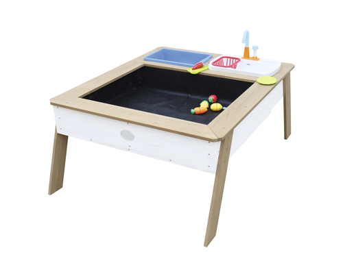 Cuisine de jeu pour enfants avec fonction bac à sable et accessoires