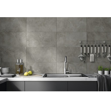 Kunststoffpaneel G x Wall+ Grey Marble 600 x 300 x 5 mm