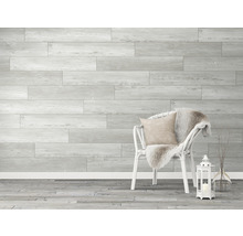 Kunststoffpaneel G x Wall+ Light Grey Oak 900 x 150 x 5 mm