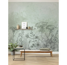 Fototapete Vlies INX6-010 Ink Whiff 6-tlg. 300 x 280 cm