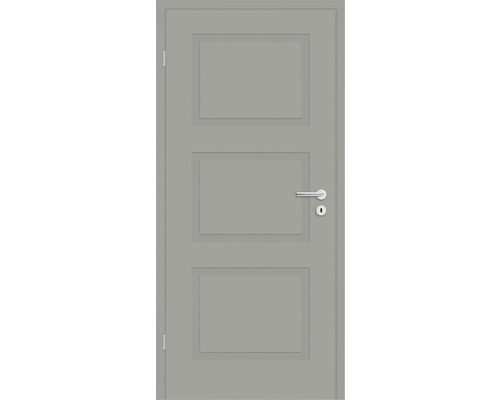 Porte intérieure Pertura Mila 02 laque gris élégant 86x198,5 cm gauche