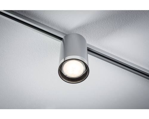 Deckenleuchte mit Stromschienenstrahler