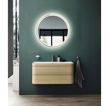 Miroir de salle de bains à LED Bronze Circular Ø 60 cm IP 24-thumb-4