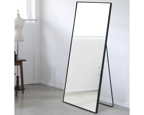 Freistehender Ganzkörperspiegel mit Rahmen