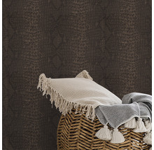Papier peint intissé 114162 Snake marron