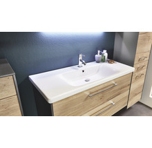 Bâti-support pour vasque Marlin 3400 blanc anthracite 100 cm