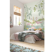 Fototapete Vlies IAX4-0044 Into Adventure Flamingo Vibes 4-tlg. 200 x 280 cm