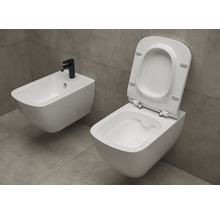 Bidet Cersanit Virgo suspendu au mur blanc K118001-thumb-3