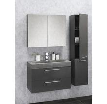 Waschtischunterschrank Differnz Somero BxHxT 60 x 45 cm x 38 cm Frontfarbe anthrazit matt 36.104.49