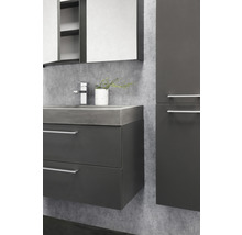 Waschtischunterschrank Differnz Somero BxHxT 60 x 45 cm x 38 cm Frontfarbe anthrazit matt 36.104.49