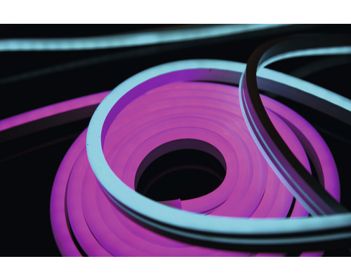 Aufgerollter flexibler LED-Streifen für den Innenbereich