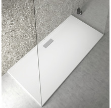 Receveur de douche rectangulaire avec caniveau d''évacuation