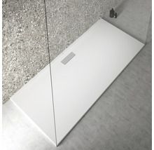 Receveur de douche rectangulaire avec caniveau d''écoulement