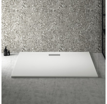 Receveur de douche rectangulaire dans la salle de bains
