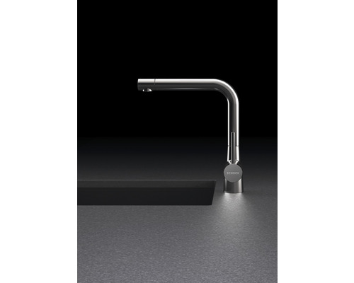 Robinet de cuisine en métal