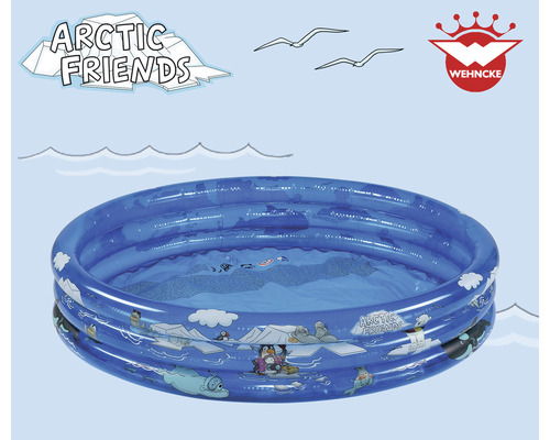 Pataugeoire bleue avec motif arctique pour enfants