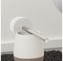 WC-Bürstengarnitur Sealskin Braid beige 362490565