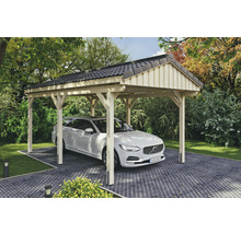 Carport simple SKAN Holz Fichtelberg 317 x 566 cm naturel