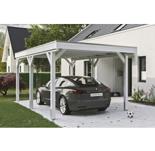 Carport simple SKAN Holz Grunewald 321 x 554 cm blanc