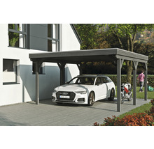 Carport simple SKAN Holz Grunewald 427 x 554 cm ardoise