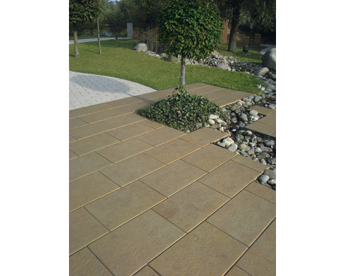 Dalle de terrasse en béton iStone Luxury grès 60 x 40 x 4 cm